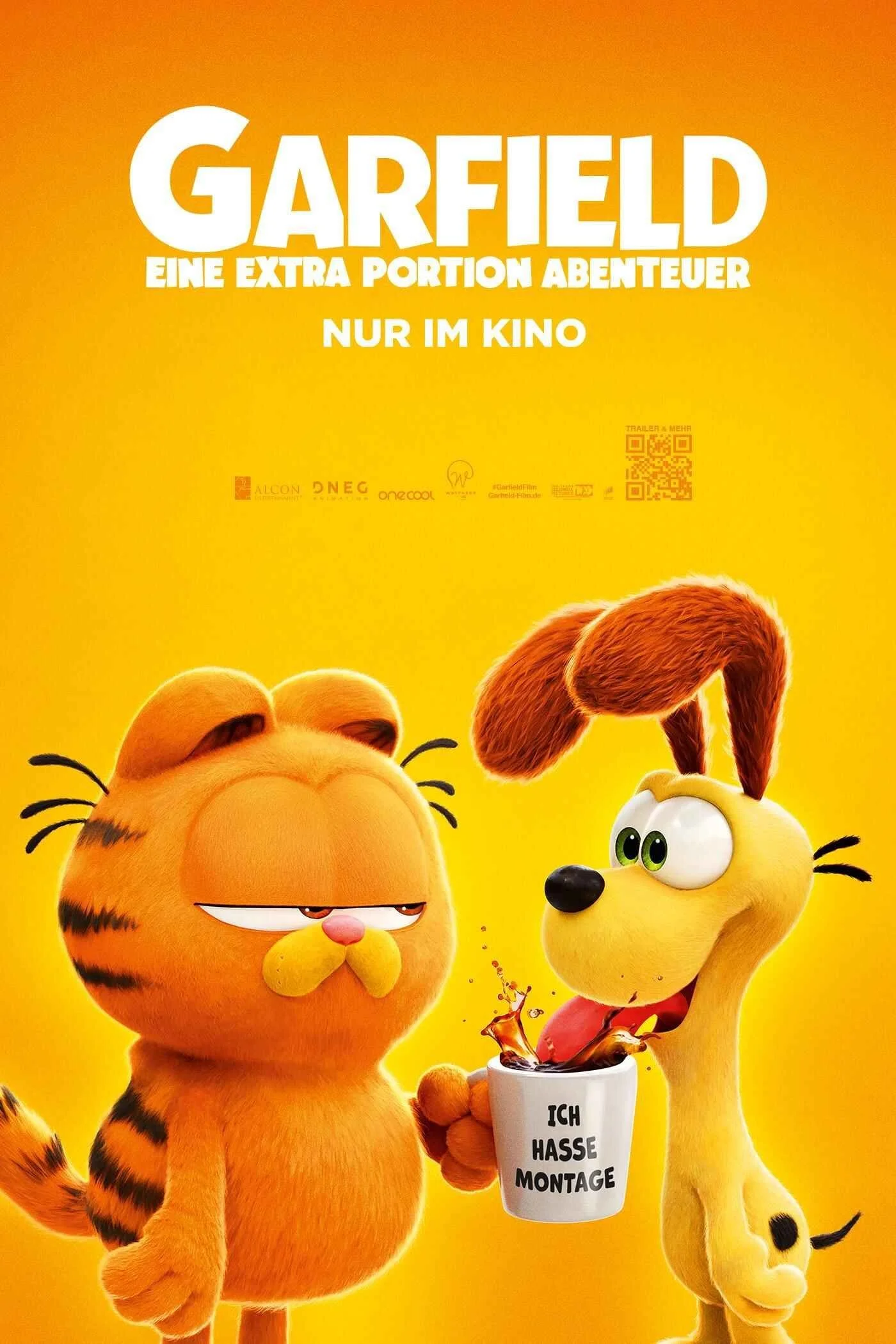 The Garfield Movie (2024) - Stream Animation movies with ORCA IPTV IPTV service